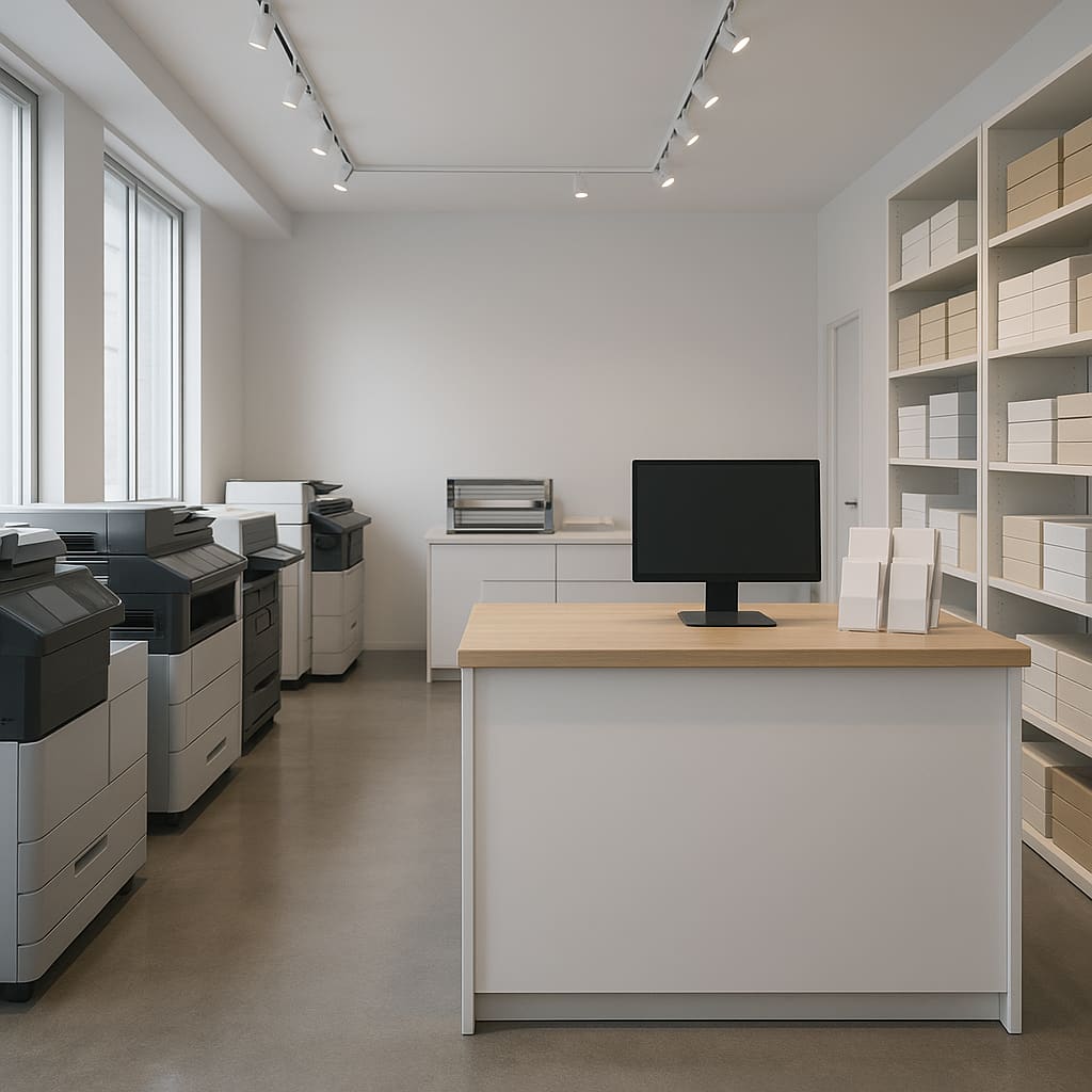 Interior de impresión